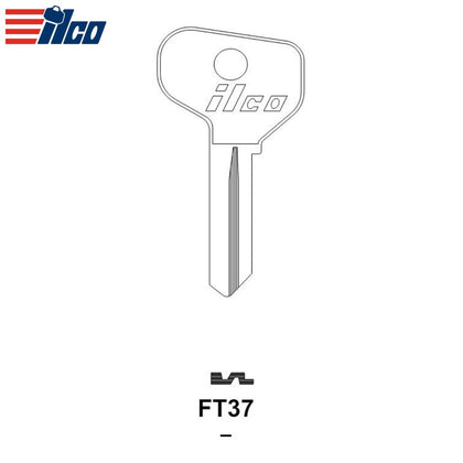 ILCO - FT37 F79-1 Key blank for Older Fiat