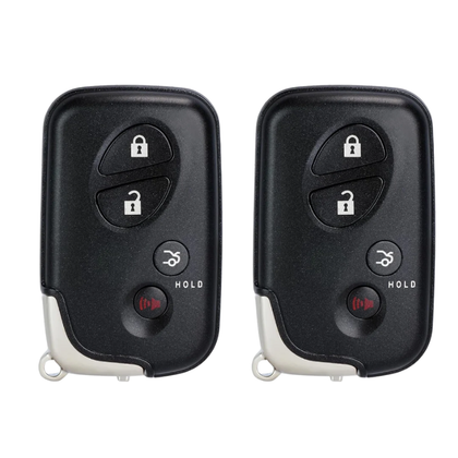 2 X 2005-2008 Lexus / 4-Button Smart Key / PN: 89904-30270 / HYQ14AAB (0140 Board) (AFTERMARKET) (BUNDLE OF 2)