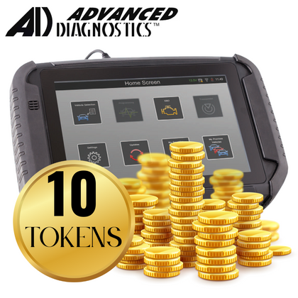 Advanced Diagnostics - Token Packs for the SMART Pro Key Programmer (10 Tokens) - (Machine Sold Separately)