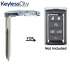 2021-2023 Jeep Wagoneer / Emergency Key / PN: 68519237AA (AFTERMARKET)