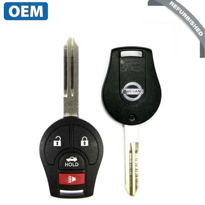 2003-2019 Nissan / 4-Button Remote Head Key / PN: H0561-3AA0B / CWTWB1U751 (OEM Refurb)