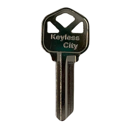10 X KW1 BR - Kwikset Key Blank - Test Key Blade (AFTERMARKET) (BUNDLE OF 10)