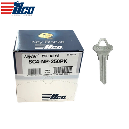 Ilco - SC4-NP SCHLAGE Key Blank (250 Pack)