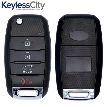 2014-2016 Kia Sportage / 4-Button Flip Key / PN: 95430-3W350 / NYODD4TX1306-TFL (SL13MY) (AFTERMARKET)