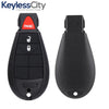 2008-2017 Chrysler Dodge Jeep VW / 3-Button Fobik Key/ M3N5WY783X / 433 MHz (AFTERMARKET)