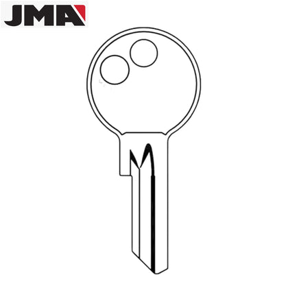 Y6 / 997X Yale 4-Pin Cabinet Key - Brass (JMA YA-82DE)
