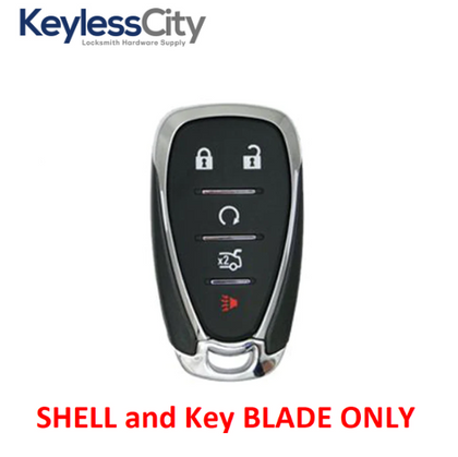 2016-2020 Chevrolet / 5-Button Smart Key SHELL For HYQ4AA HYQ4EA (AFTERMARKET)