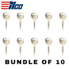 10 X Ilco - B106 - P1115 - GM - Metal Key Blank (BUNDLE OF 10)