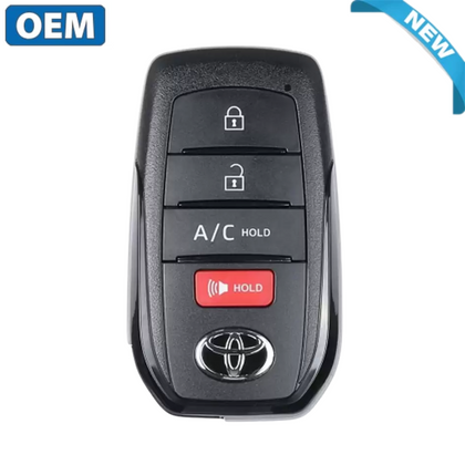 2023 Toyota bZ4X / 4 Buttons Smart Key / 8990H-42510 / HYQ14FBX (OEM)