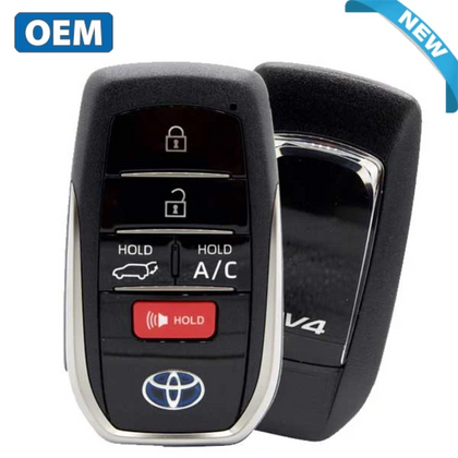 2021 Toyota Rav4 / 5 Buttons Smart Key / 312.11/314.35MHz / 8990H-42380 / HYQ14FBX (OEM)