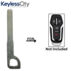 2013-2021 Ford Lincoln / Emergency Key Blade / HU101 / PN: 164-R7992 (AFTERMARKET)