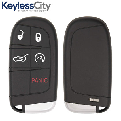 2017-2023 Jeep Compass / 5-Button Smart Key / PN: 68250343AB / M3N-40821302 (AFTERMARKET)