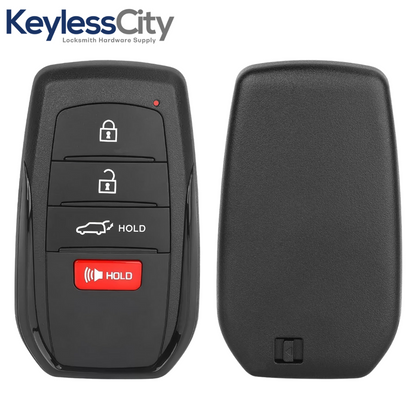 2022-2025 Toyota Corolla Cross / 4-Button Smart Key / PN: 8990H-0A020 / HYQ14FBW (original board) (AFTERMARKET)
