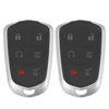 2 X 2015-2019 Cadillac Escalade / 6-Button Smart Key / HYQ2AB / 315 MHz w/ Hatch (AFTERMARKET) (BUNDLE OF 2)