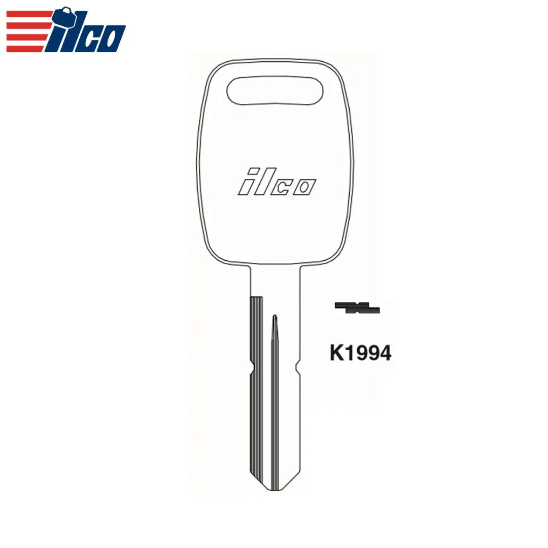 ILCO - Kenworth Peterbilt Truck Key Blank - KEN-2D / K1994 – Keyless City