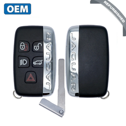 2011-2019 Jaguar / 5-Button Smart Key / PN: 5E0B40217 / KOBJTF10A / 315 MHz (OEM Refurb)