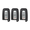 3 X 2009-2015 Hyundai Kia / 4-Button Smart Key SHELL / SY5HMFNA04 (AFTERMARKET) (Bundle of 3)
