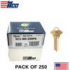 Ilco - SC1-BR SCHLAGE Key Blank (250 Pack)