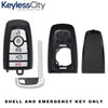 2017-2022 Ford / 5-Button Smart Key SHELL / PN: 164-R8149 / M3N-A2C93142600 (AFTERMARKET)