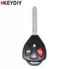 KEYDIY - Toyota Remote Key Toyota Style 4 Buttons With Panic B05-4