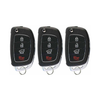 3 X 2015-2019 Hyundai Sonata 4-Button Flip Key SHELL For TQ8-RKE-4F16 / TQ8-RKE-4F25 (AFTERMARKET) (Bundle of 3)