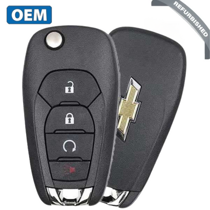 2019-2021 Chevrolet Cruze Trailblazer / 4-Button Flip Key / PN: 13530746 / LXP-T004 (OEM Refurb)