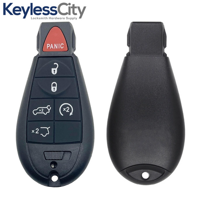 2009-2013 Jeep Grand Cherokee / 6-Button Fobik Key / PN: 68051666AI / IYZ-C01C / Keyless Go Fobik