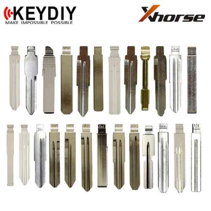 Flip Key Blades STARTER PACK For Xhorse / Keydiy Universal Flip Key Remotes