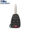 2004-2018 Jeep Patriot / 3-Button Remote Head Key / PN: 68001705AB / OHT692427AA (AFTERMARKET)