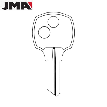 RO3 / 1069N National 5-Wafer Cabinet Key - Brass (JMA NTC-10DE)