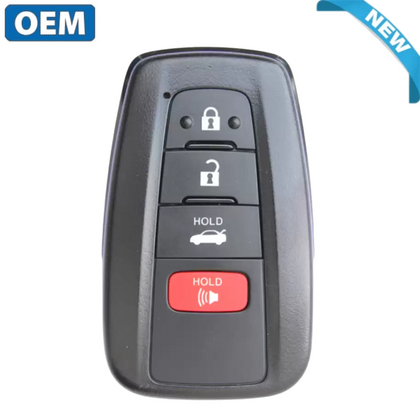 2018-2022 Toyota Camry Hybrid / 4 Buttons Smart Key / 89904-06240 / 89904-06350 / HYQ14FBC (OEM)