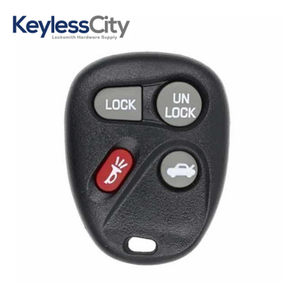 1997-2000 GM / 4-Button Keyless Entry Remote / PN: 10246215 / ABO0204T (AFTERMARKET)