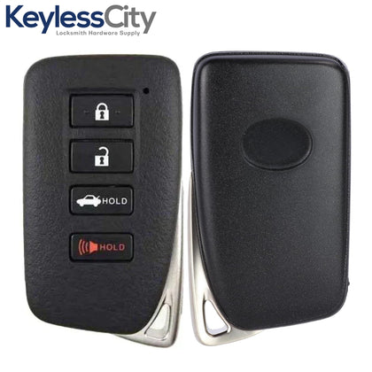 2013-2019 Lexus / 4-Button Smart Key / PN: 89904-53651 / HYQ14FBA / AG Board (AFTERMARKET)