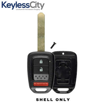 2013-2017 Honda CR-V Crosstour / 3-Button Remote Head Key SHELL / HO-03-PT / MLBHLIK6-1T (AFTERMARKET)