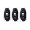 3 X 2018-2020 Lincoln Navigator / 5-Button Smart Key Shell / PN: 164-R8226/ M3N-A2C940780 (Bundle of 3)