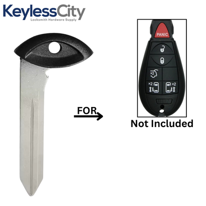 2008-2021 Chrysler / Dodge/ Jeep / Insert Emergency Key Blade / 68029829AB (AFTERMARKET)