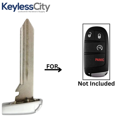 AKS KEYS Uncut Emergency Key Blade For Honda (2022-2023) – Nickel Plated High Security