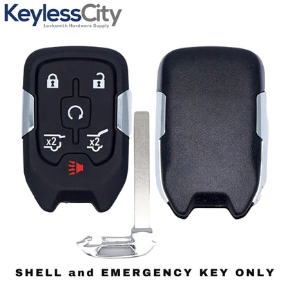 2015-2020 GM / 6-Button Smart Key SHELL / PN: 13584513 / HYQ1AA, HYQ1EA (AFTERMARKET)