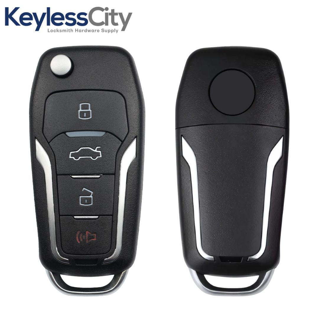 2000-2019 Mercury Lincoln Ford / 4-Button Flip Key / PN: 5912512 / CWT ...