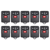 10 X 1998-2016 Ford / Lincoln / Mercury / Mazda / 3-Button Keyless Entry Remote / CWTWB1U331 / (AFTERMARKET) (BUNDLE OF 10)