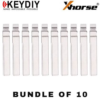 10 X KEYDIY - GM45 - Flip Key Blade - #Y28 - For Xhorse / Keydiy Universal Remote Flip Keys (BUNDLE OF 10)