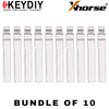 10 X KEYDIY - GM45 - Flip Key Blade - #Y28 - For Xhorse / Keydiy Universal Remote Flip Keys (BUNDLE OF 10)