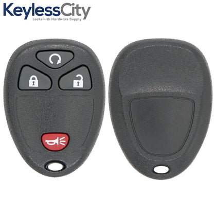 2005-2010 GM / 4-Button Keyless Entry Remote / KOBGT04A (AFTERMARKET)