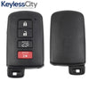 2013-2018 Toyota RAV4 / 4-Button Smart Key / PN: 89904-0R080 / HYQ14FBA / G BOARD 0020B (AFTERMARKET)