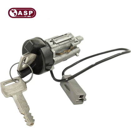 ASP - 1979-2004 Ford Lincoln Mercury / H51 / 10 Cut / Pin Tumbler Ignition / C-42-409 (Black) (Coded)