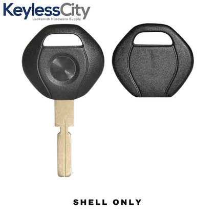 HU58 (4-Track) / BMW 1995-2003 / Transponder Key Shell (NO CHIP) (AFTERMARKET)