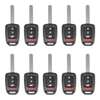 10 X 2017-2022 Honda CR-V / Civic / 4-Button Remote Head Key / PN: 35118-T2A-A60 / MLBHLIK6-1TA (G-Chip) (AFTERMARKET) (BUNDLE OF 10)