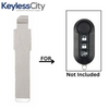 2012-2018 Fiat 500 Ram Promaster / Remote Flip Key Blade / PN: GTFT03 (AFTERMARKET)