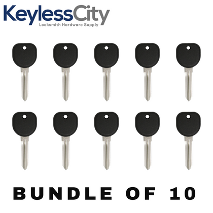 10 X 1998-2008 GM - B99 PK3 Transponder Key (ID 13 Chip) (AFTERMARKET) (BUNDLE OF 10)