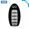 2016-2018 Infiniti QX60 5 Buttons Smart Key / 433MHz / 285E3-9NF5A / KR5S180144014 (OEM)